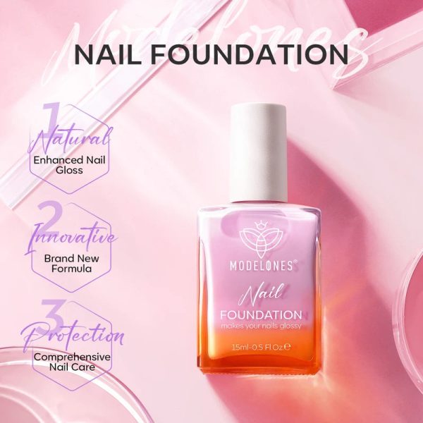 Modelones Nail Foundation 15ml Online - Image 3