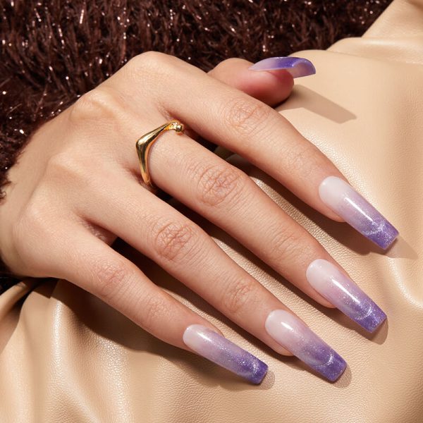 Lavender Garden - Modelones Gel Nail Polish Cat Eye Gel 15ml For Discount - Image 4