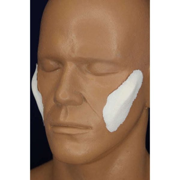 Angular Cheekbones Foam Latex Prosthetic on Sale
